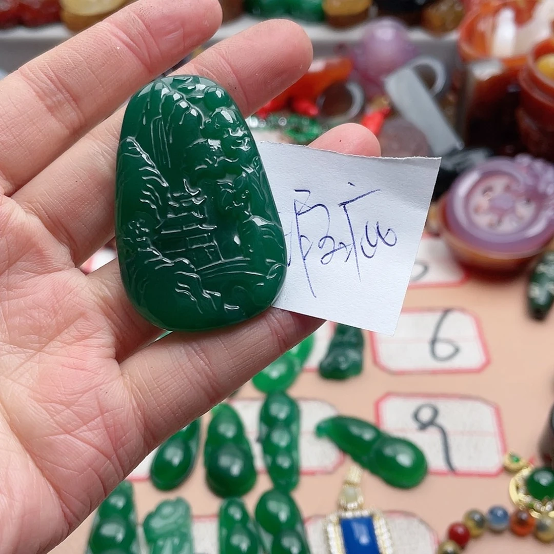 玛瑙/玉髓颈饰合金r*s