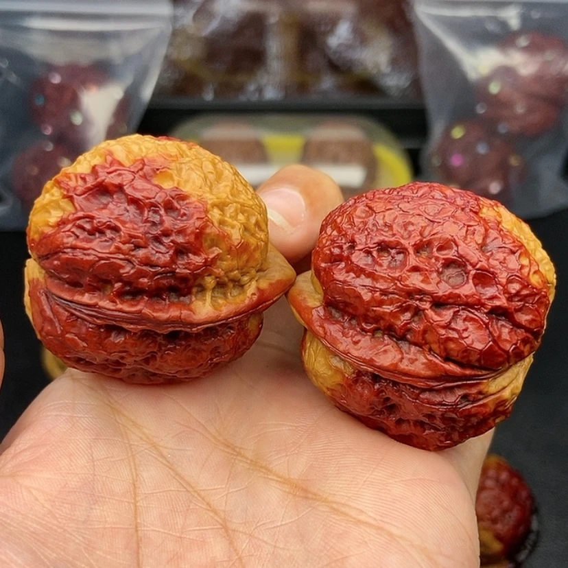 【闪购商品】把件文玩核桃41尺玄武蟾王