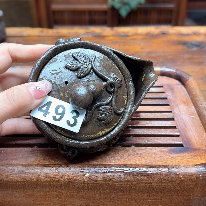 纯手工制作粗陶茶具