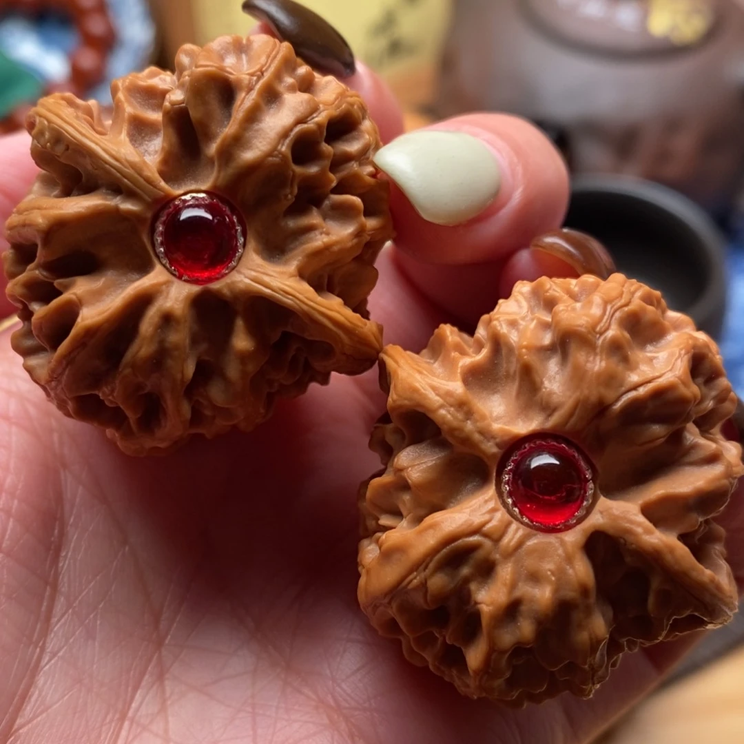 把件文玩核桃38尺寸苹果园