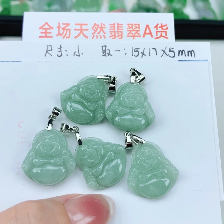 翡翠未镶嵌颈饰多样性发其1