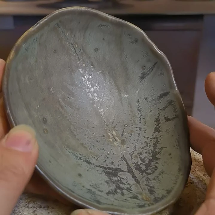 盘66手工高温原矿窑变