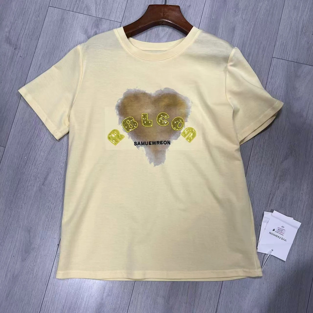 【张小张cc】通勤百搭休闲上衣短袖25198