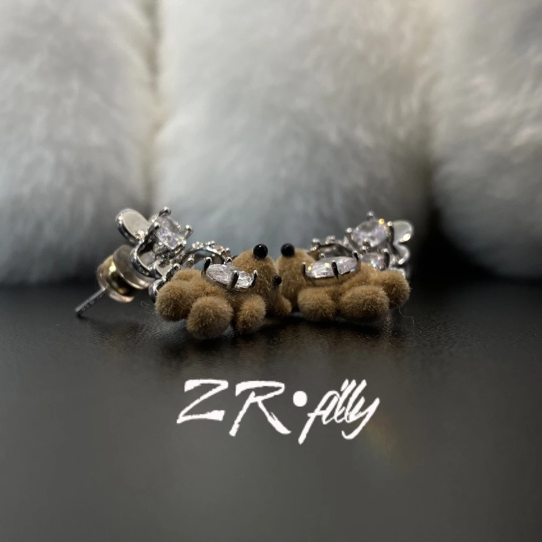 合金耳饰 可爱卡通耳钉2988