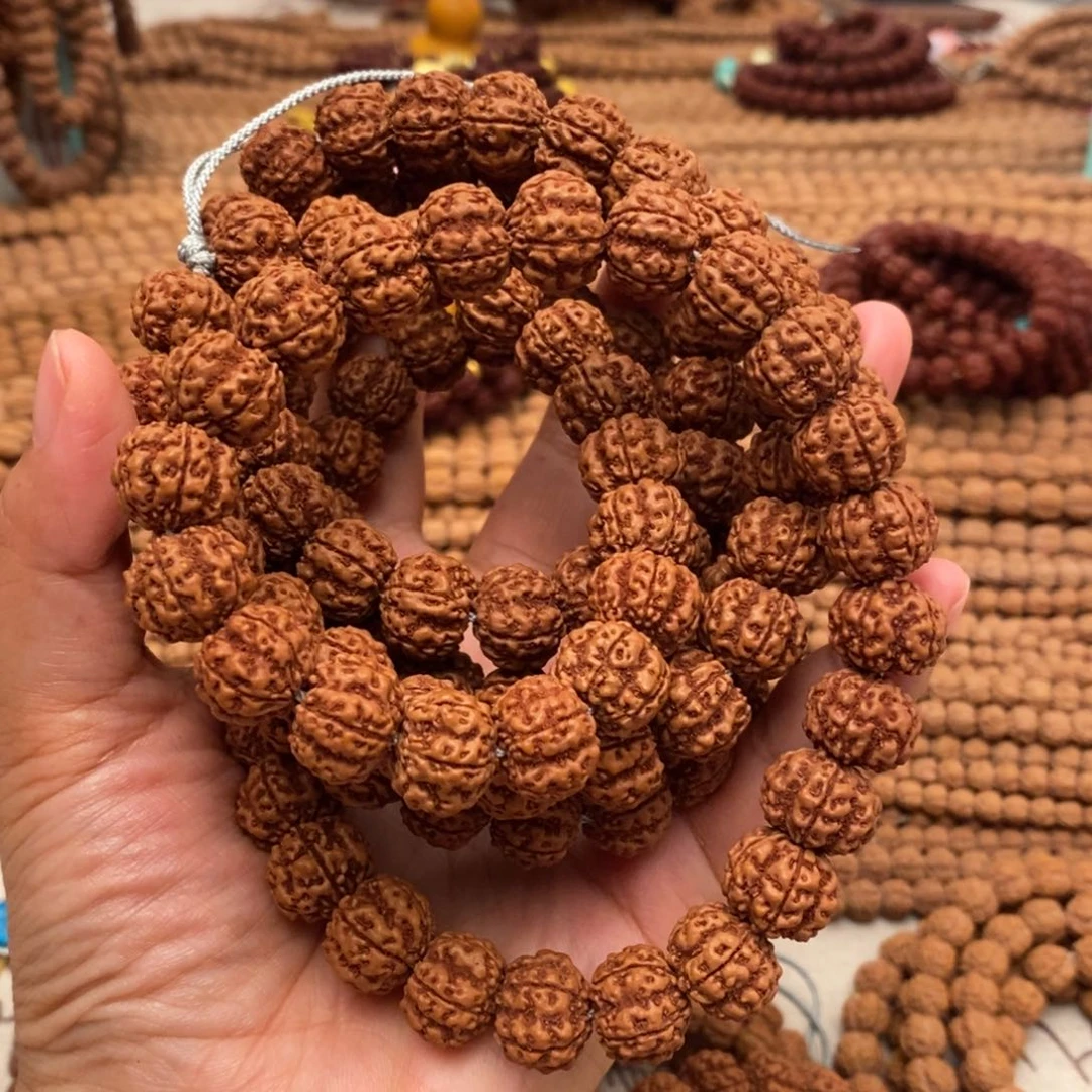 金刚菩提手串好**见凹底梅花108卡14➕