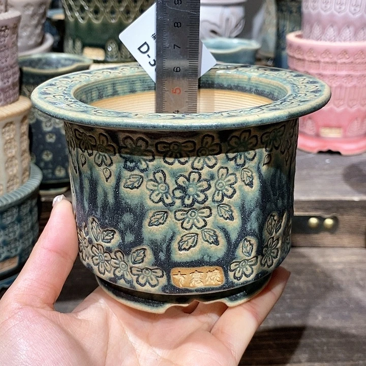 七里烧花盆2-8-308口径8