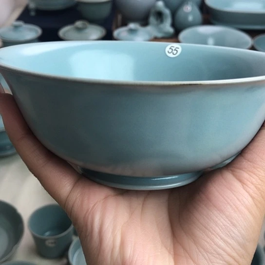 其他仿古釉微瑕碗55