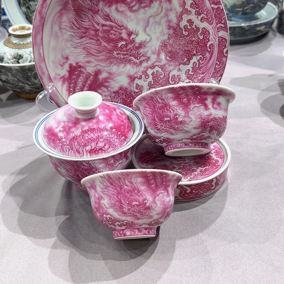 瓷片景德镇瓷器精品展示