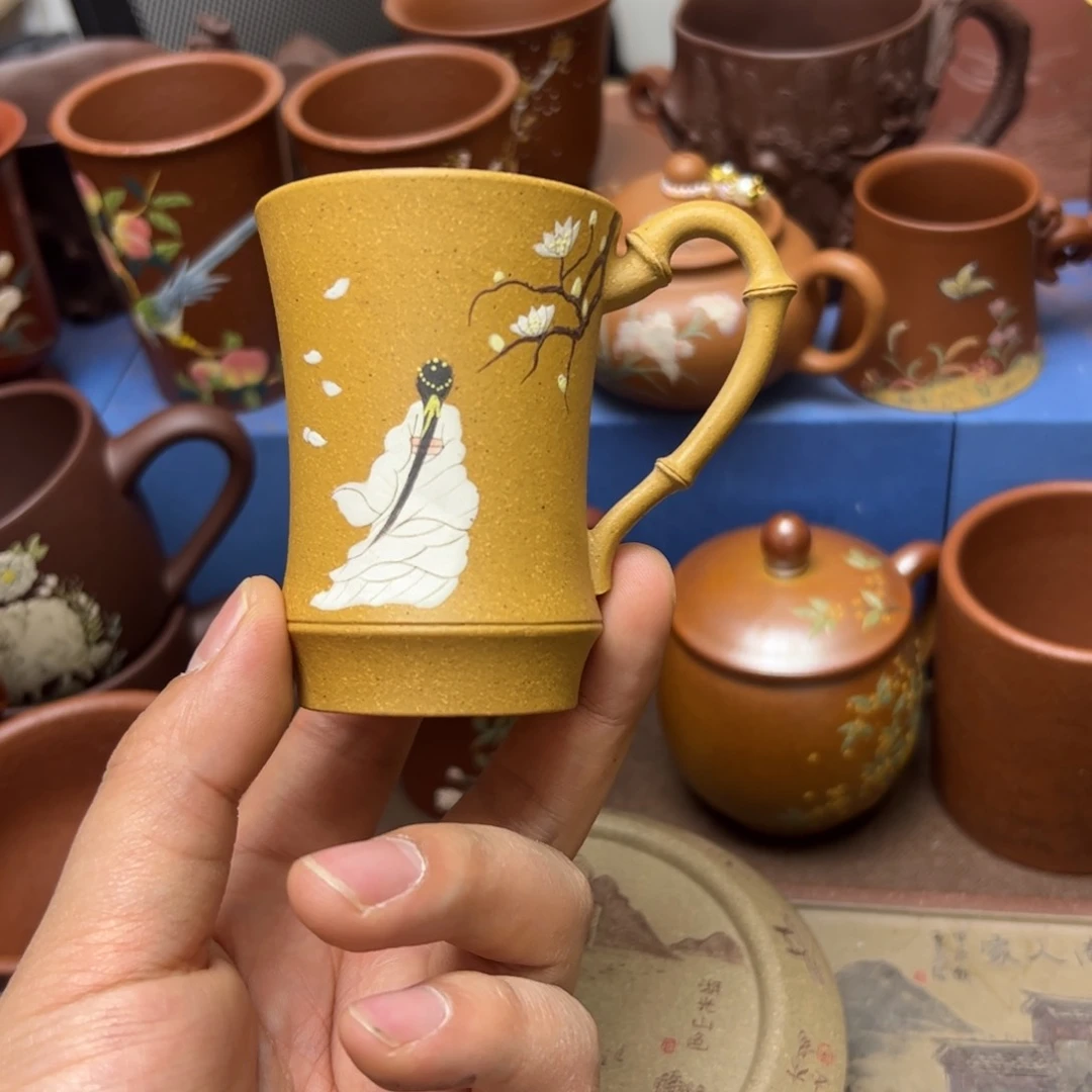 紫砂茶杯紫砂主人杯100cc