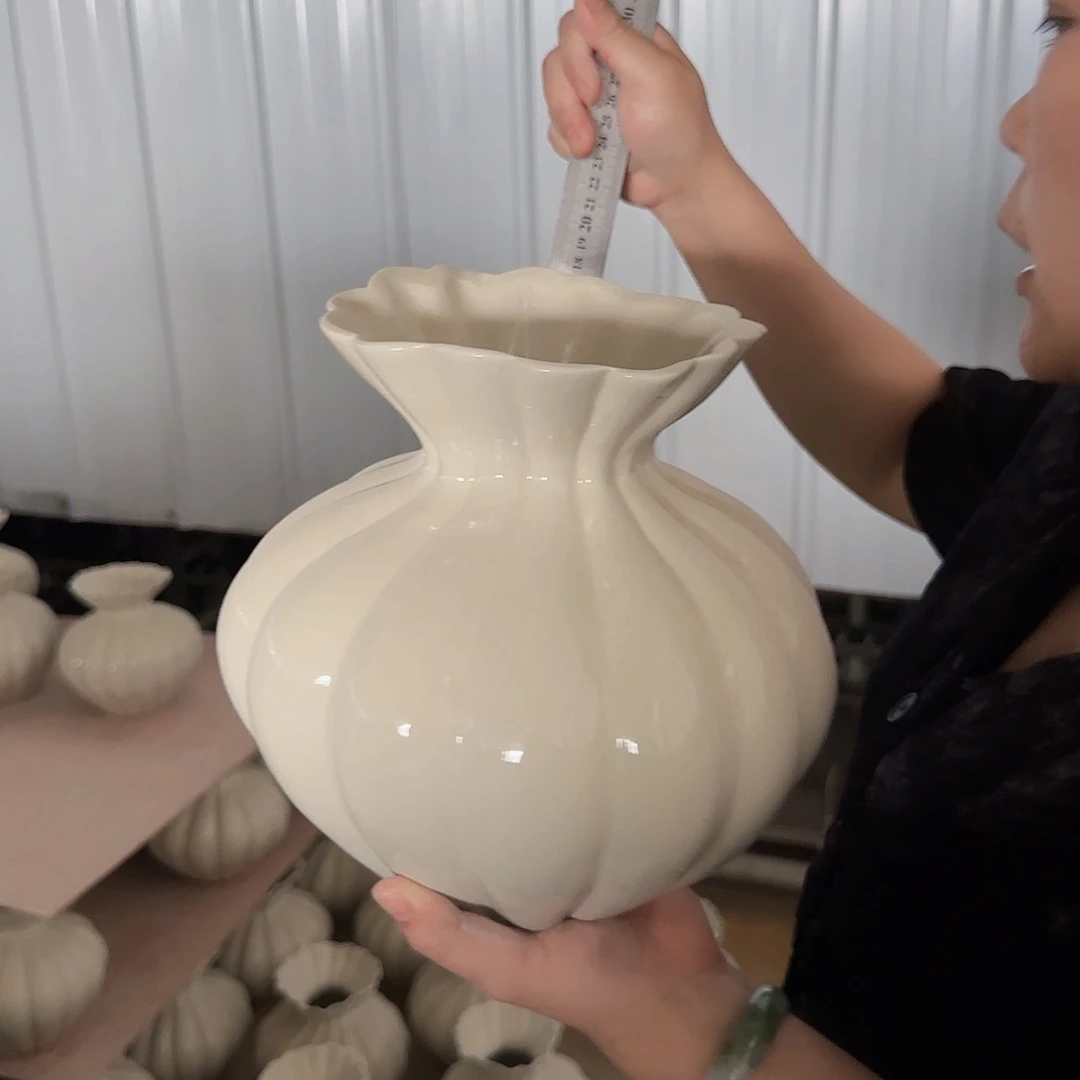 景德镇陶瓷花瓶大南瓜
