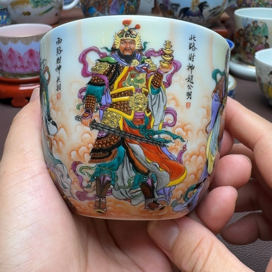 S***宁景德镇手工手绘展示