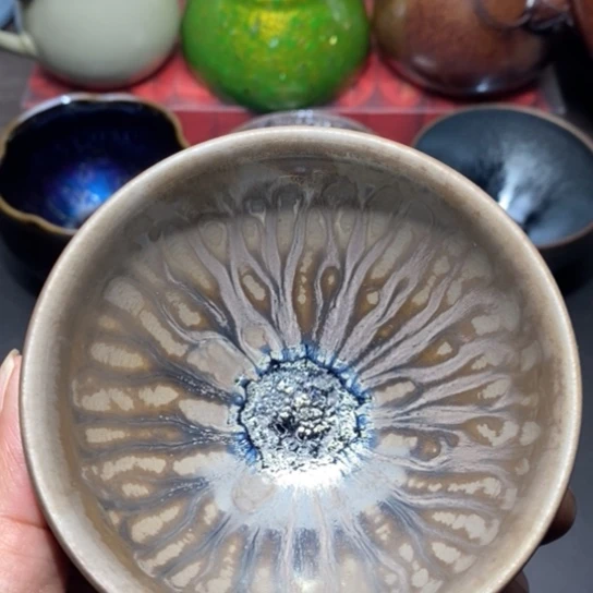 茶盏建盏主人杯茶壶盖碗品茗杯