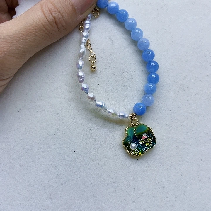 淡水珍珠未镶嵌颈饰