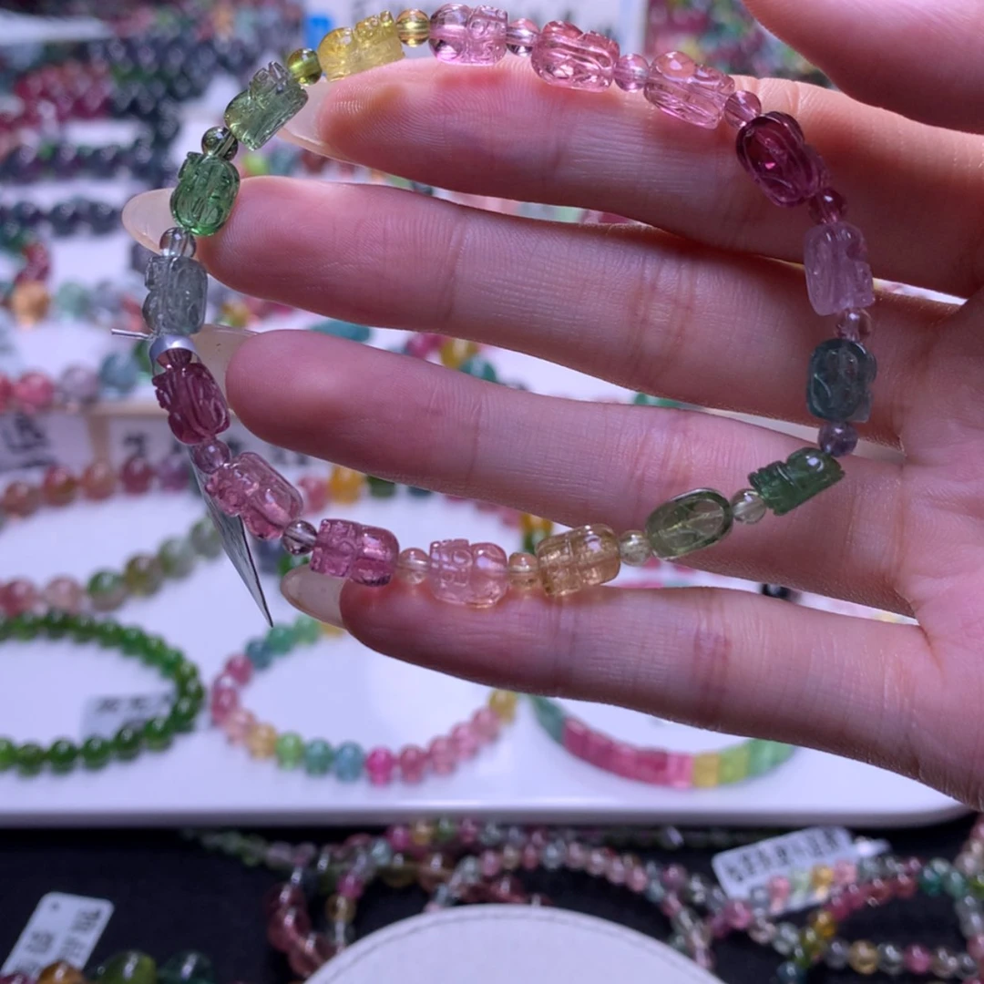 【闪购商品】未镶嵌手串碧玺
