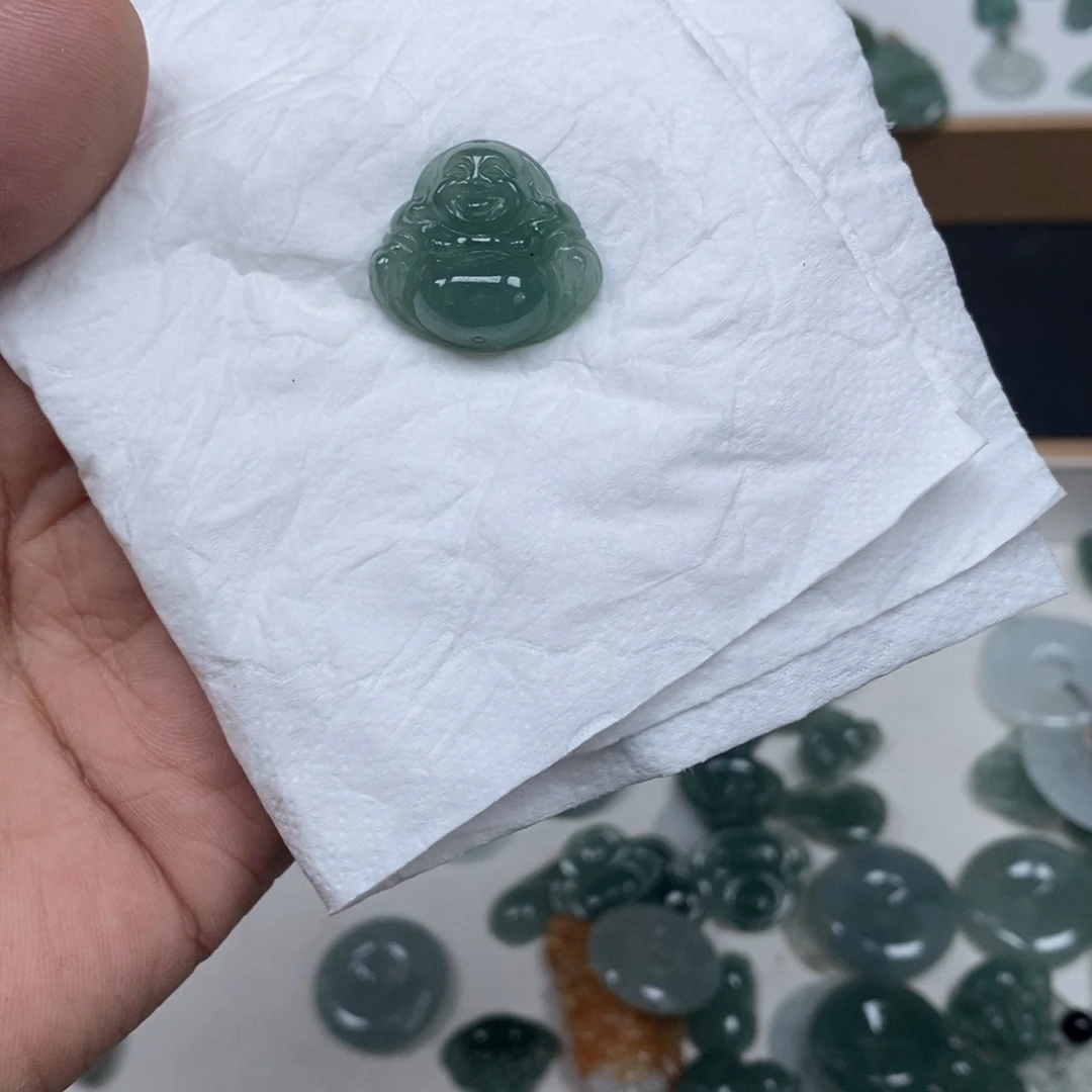 翡翠未镶嵌手链天然a货翡翠23