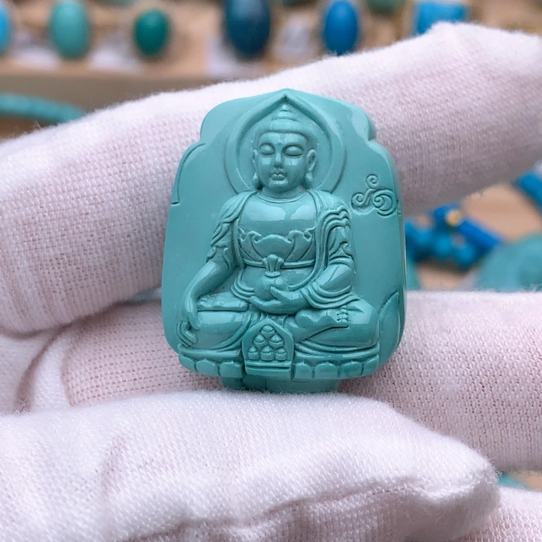 绿松石未镶嵌珠宝奇石