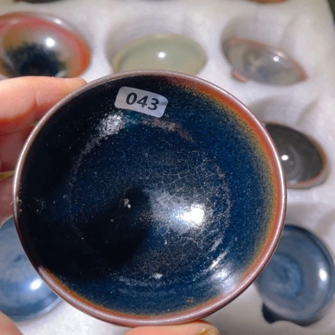 茶盏?****兽原矿原釉柴烧建盏