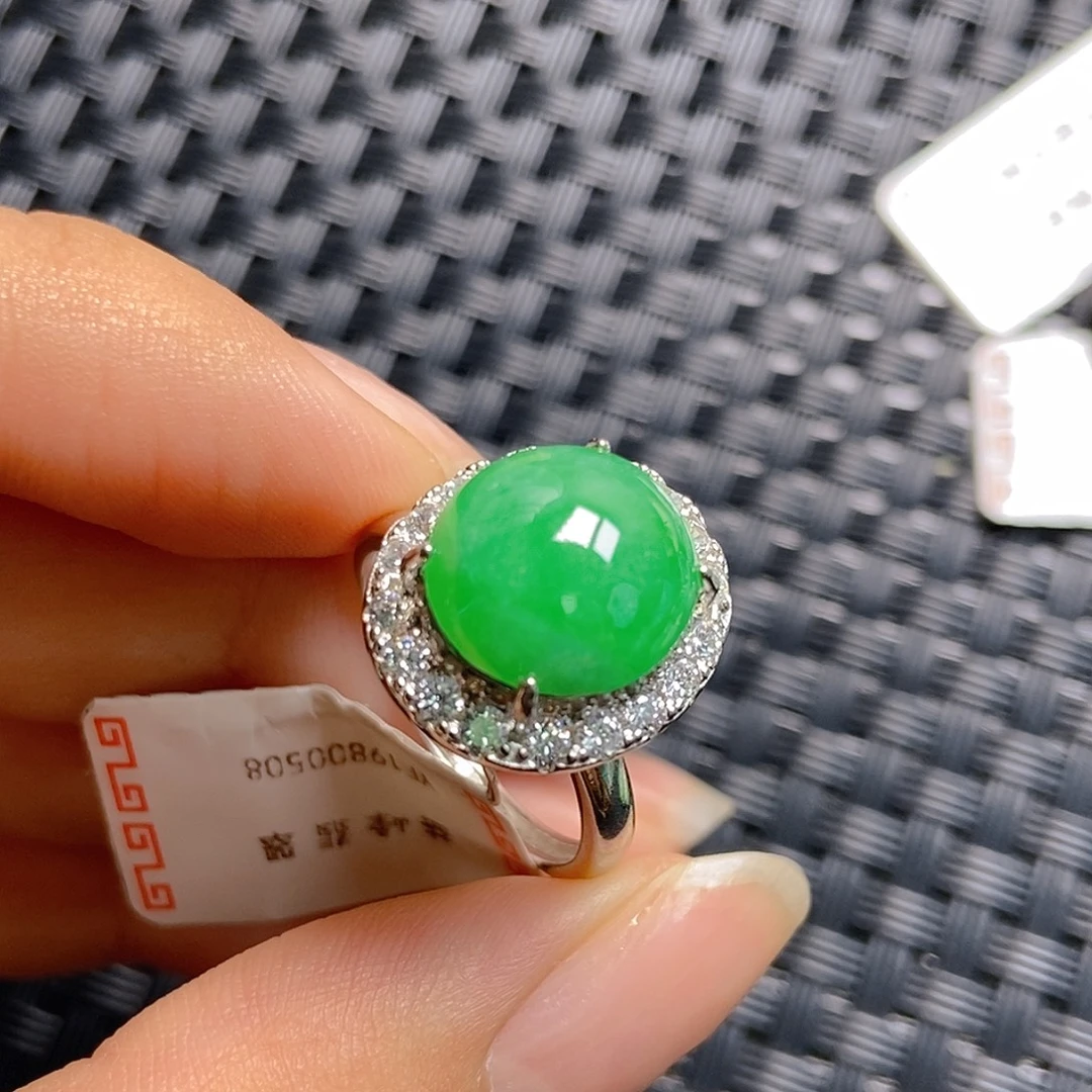 翡翠银S925镶嵌颈饰