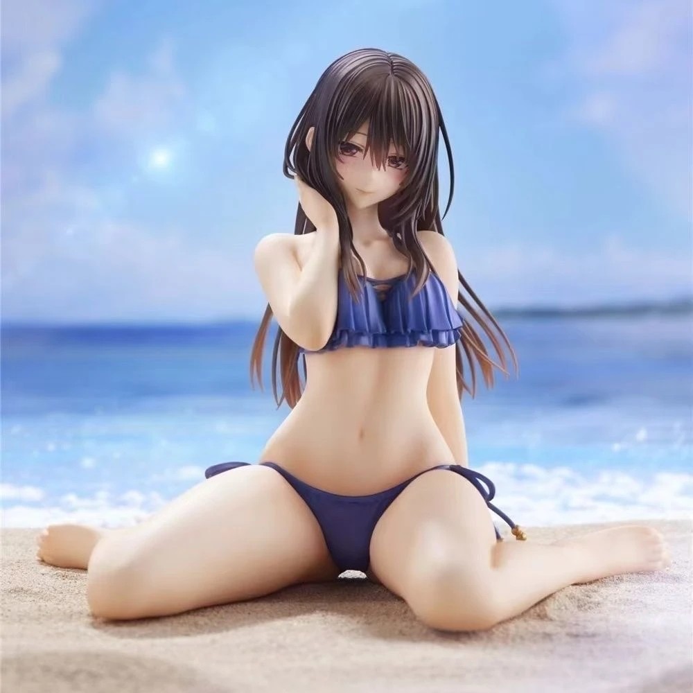 坐姿泳装水澄华实手办摆件礼物
