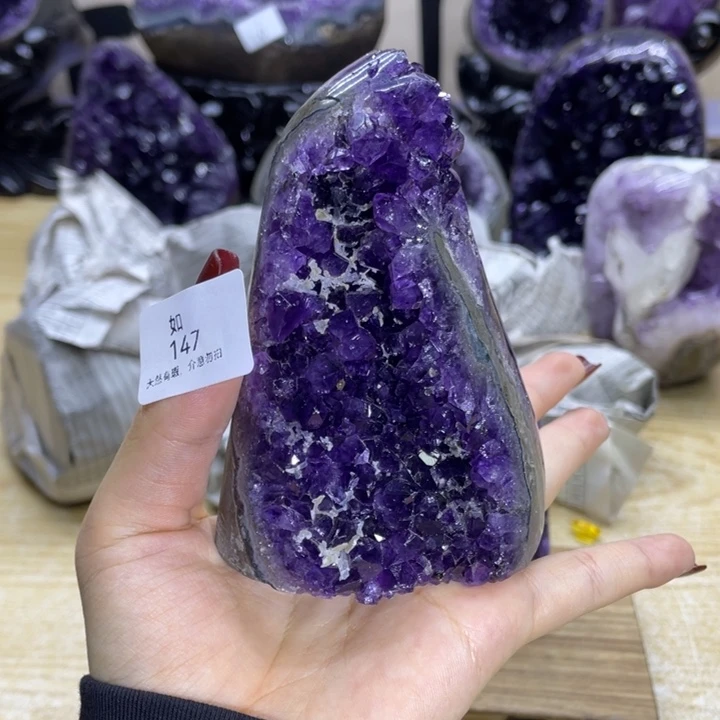 未镶嵌大型摆件（非配饰）紫晶