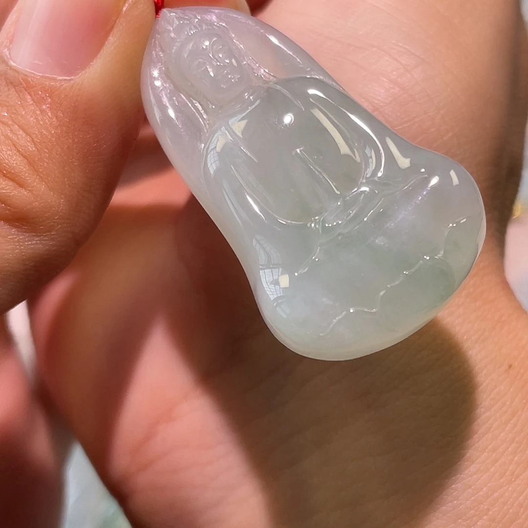 定制翡翠未镶嵌观音