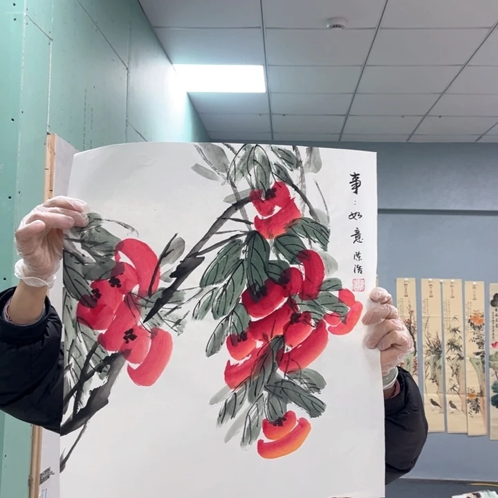 国画我的心好痛啊我的心真的好痛啊好