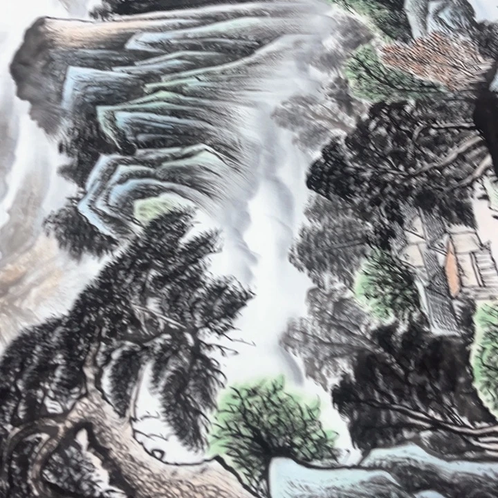 国画我的心好痛啊我的心真的好痛啊好痛啊好