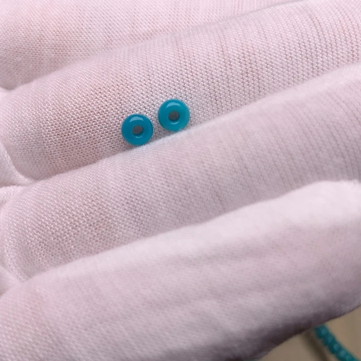 绿松石未镶嵌绿松石面包圈4.2