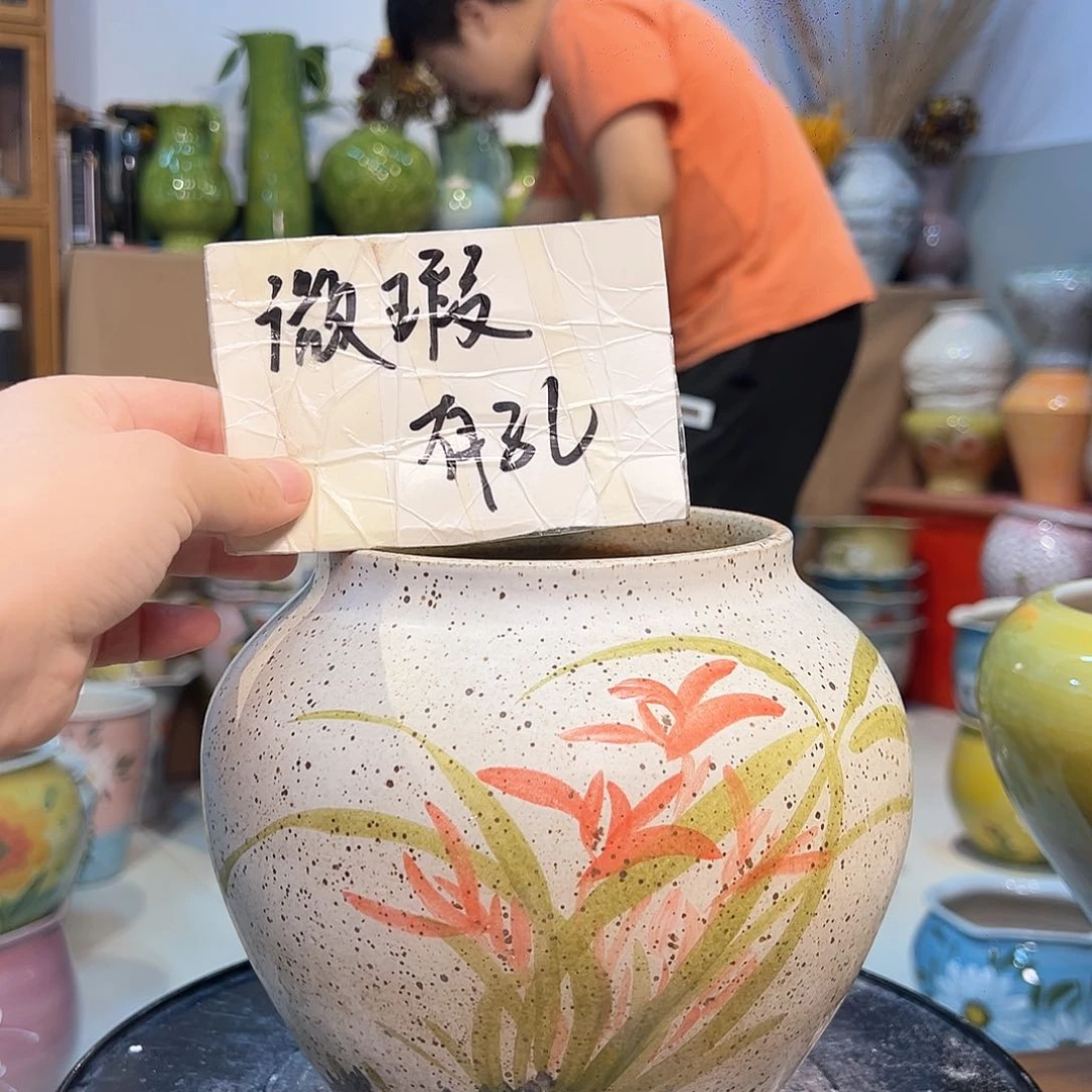 景德镇陶瓷花盆123