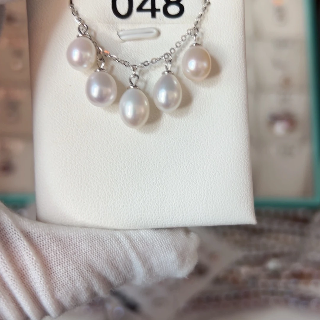 淡水珍珠珍珠银S925镶嵌