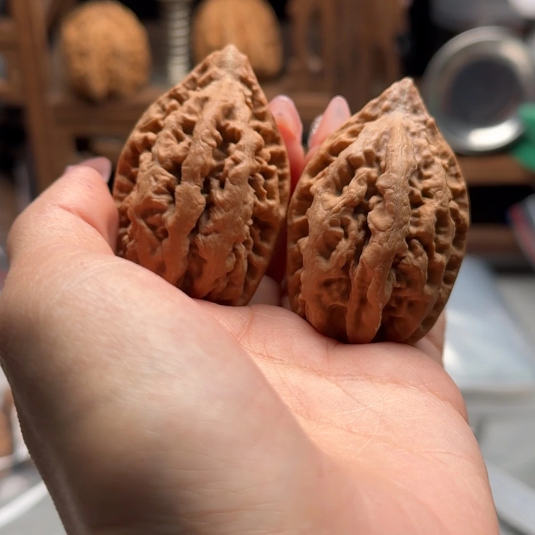 文玩核桃把件关东木子楸百核34