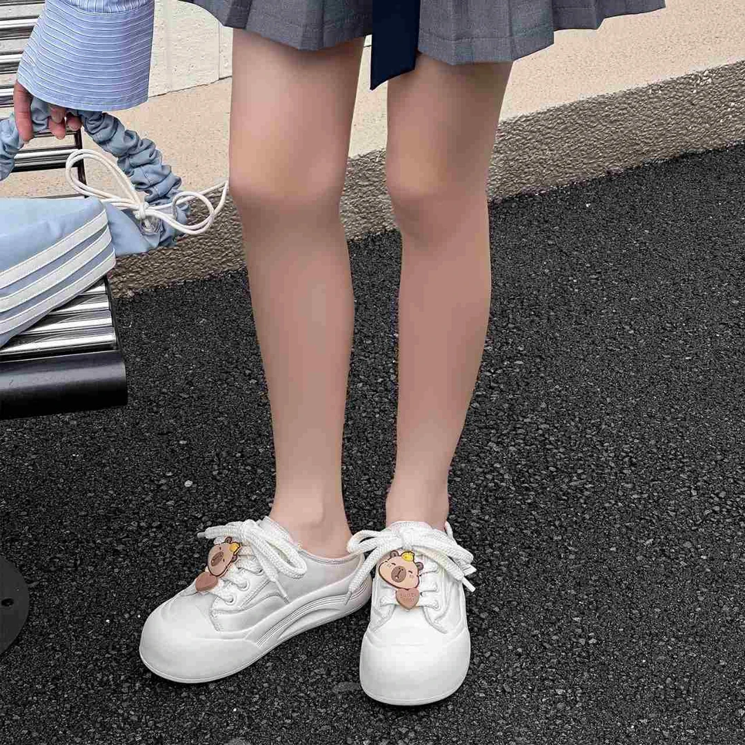 KFT脚王纯色圆头穆勒鞋厚底外穿百搭夏季潮流260297