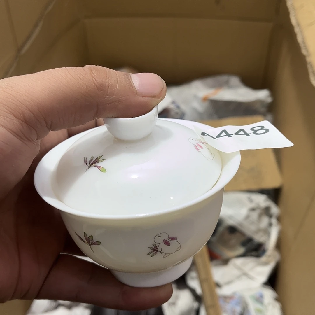 婷***️瓷片茶摆件工艺品摆件666