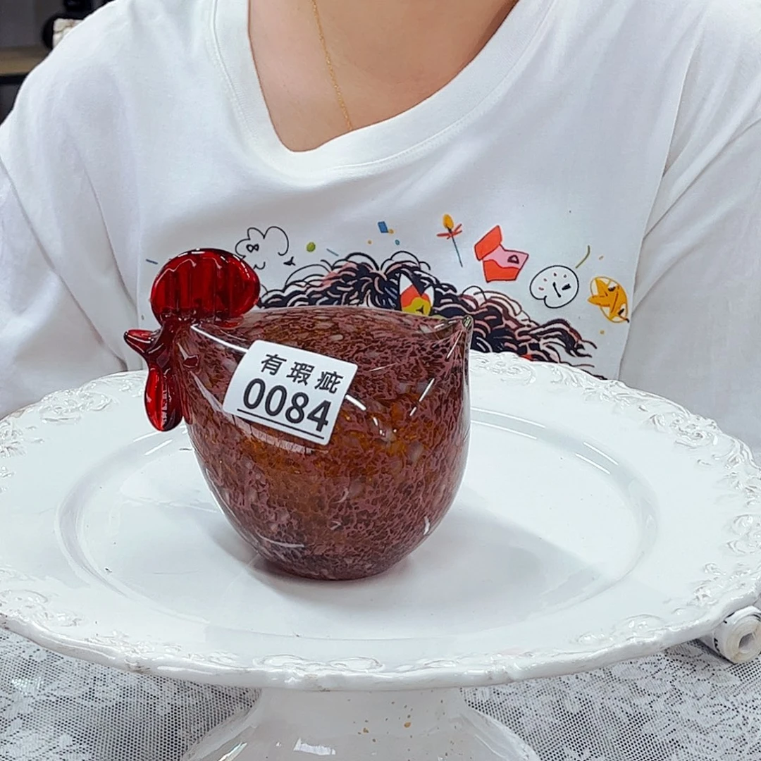 0084瑕 家悦琉璃摆件