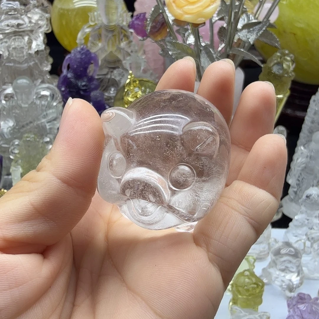 水晶珠宝半成品未镶嵌