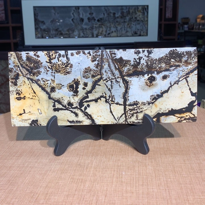 ，广西国画石摆件，收藏观赏