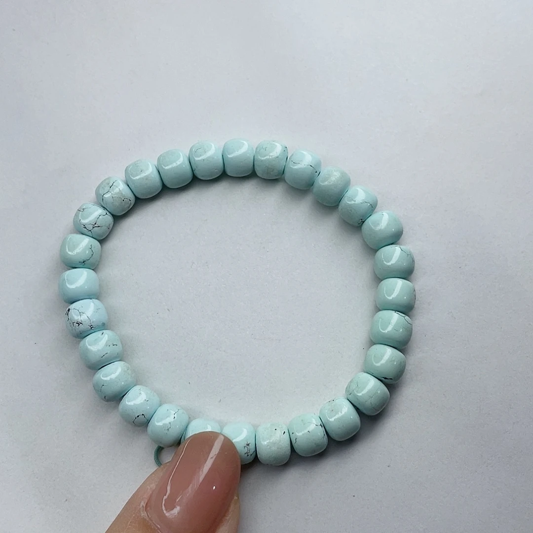 绿松石未镶嵌颈饰