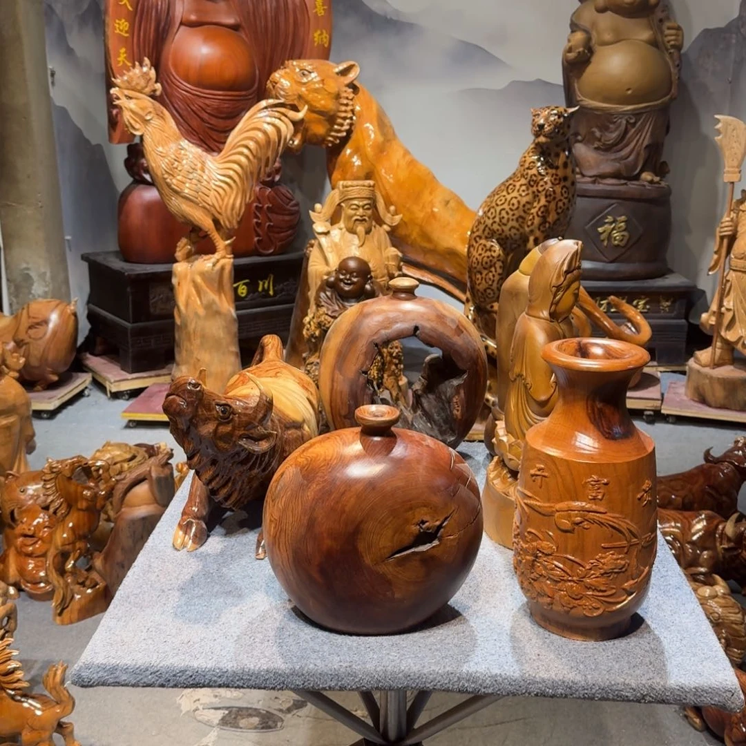 香樟木香樟木花瓶