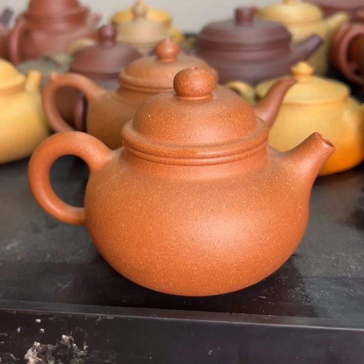 紫砂茶案五彩容天200cc