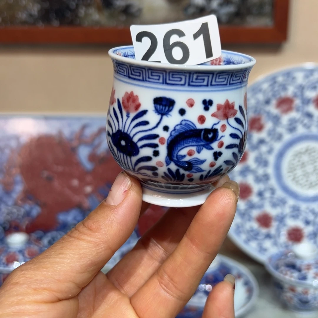 现代瓷青花釉里红工艺