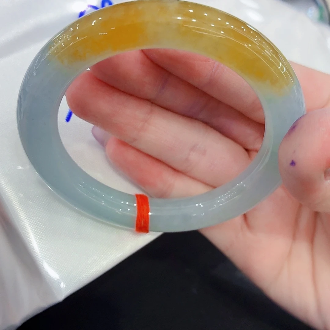 翡翠未镶嵌手镯精品-手镯-收藏级 54/56.5