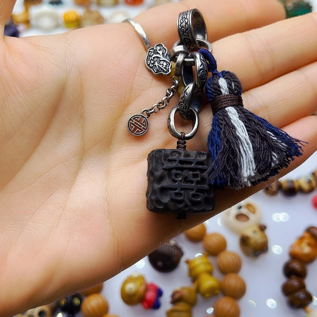 其他鹿骨手工打磨配饰