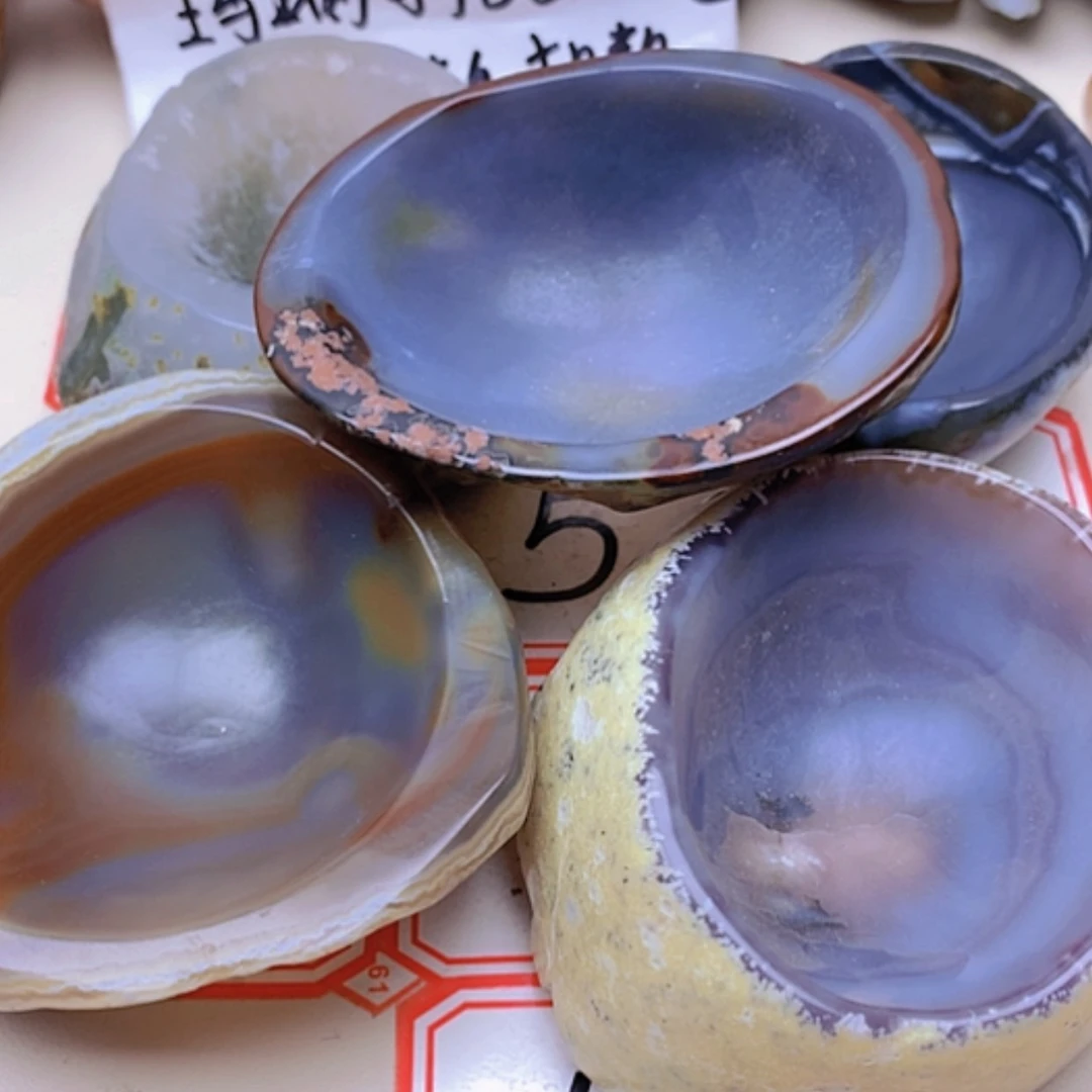 【闪购商品】玛瑙/玉髓未镶嵌珠宝半成品鸿****心