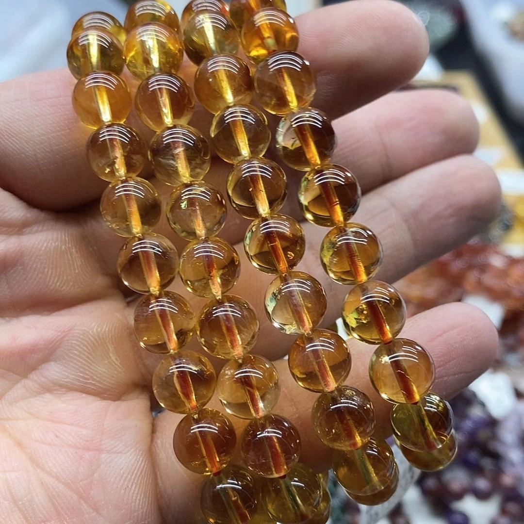 水晶手链未镶嵌多样性发货发一条
