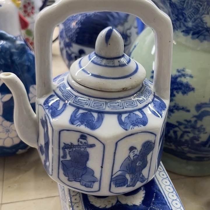 陶瓷制品摆件老瓷默认微瑕介意勿拍