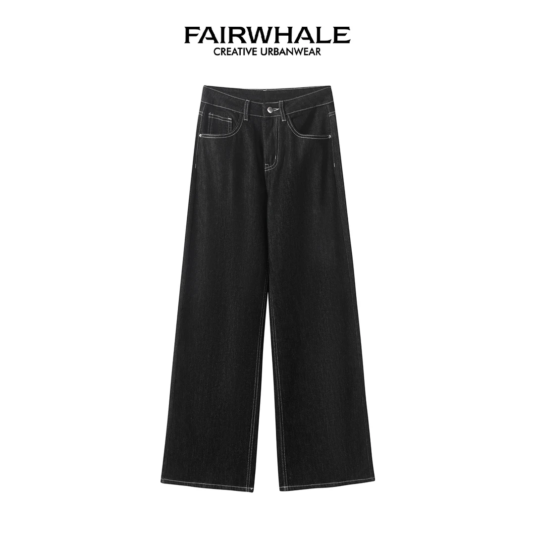 马克华菲女装显瘦秋季休闲牛仔裤舒适柔软 F43037A023 Q