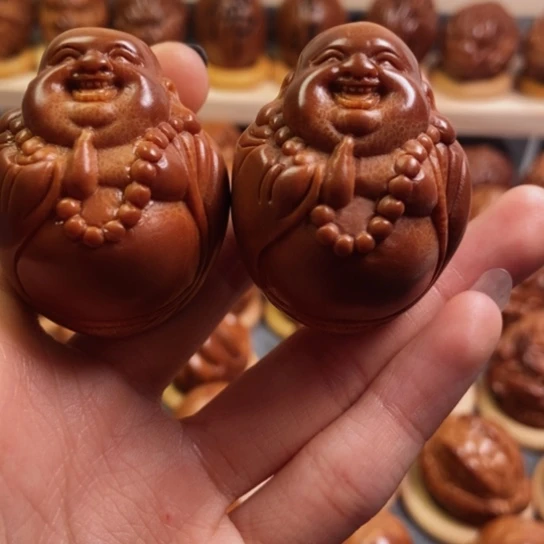 橄榄核其他弥勒精美雕刻