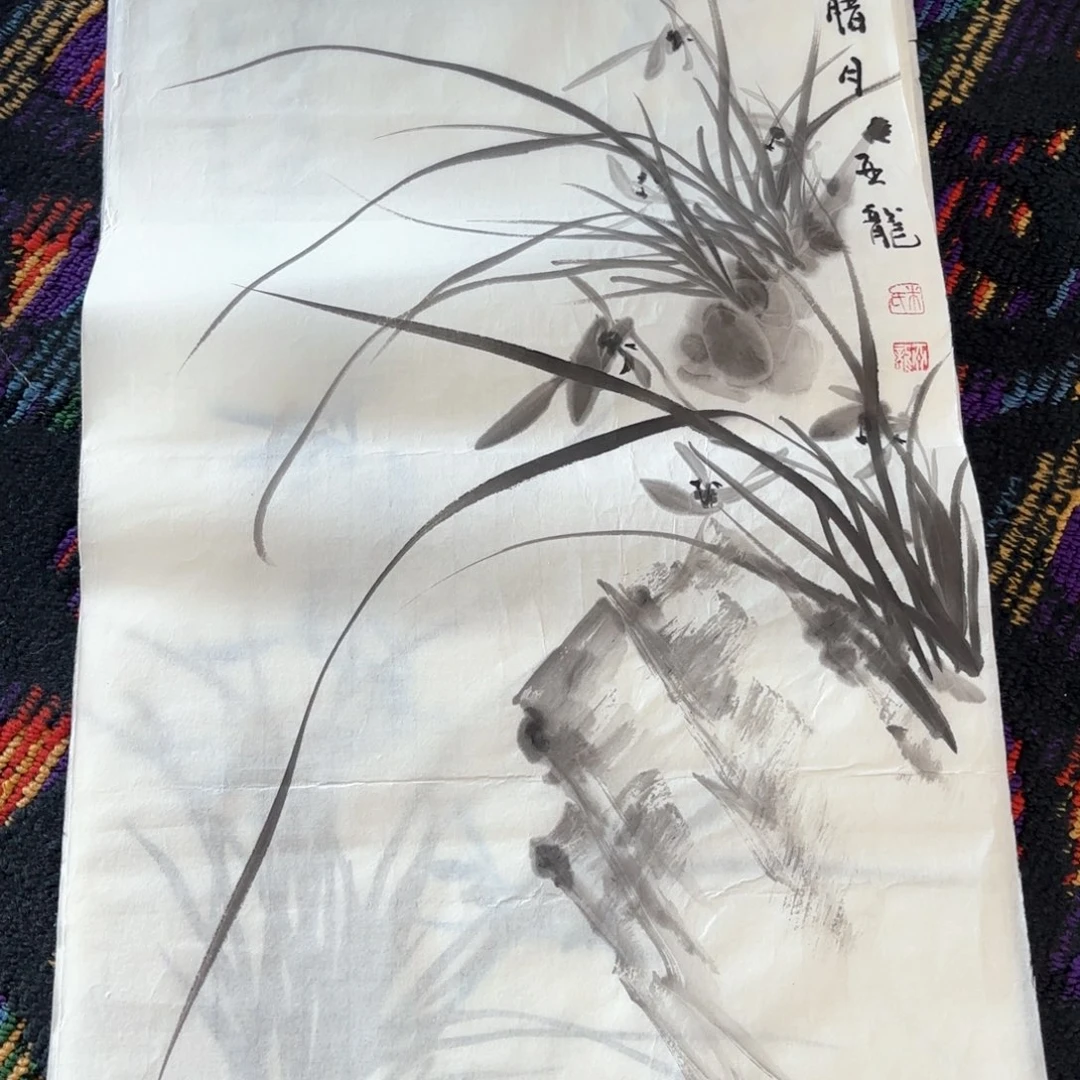 国画米亚龙33/66花鸟马