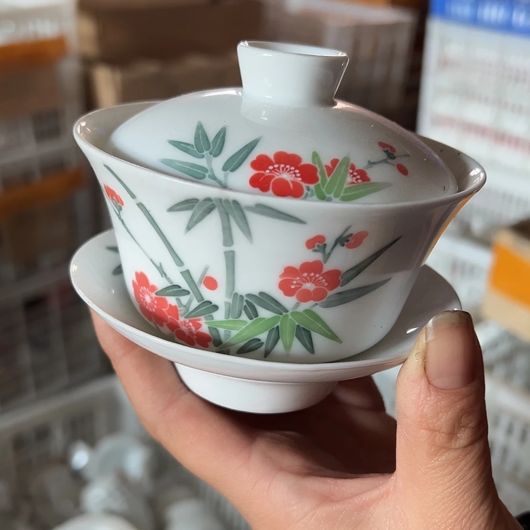 醴陵瓷供货基地炸福利手绘180毫升