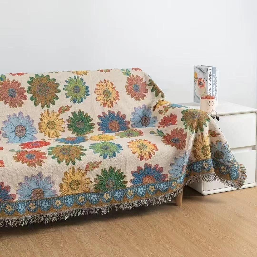 沙发巾90*180±5cm编织 提花